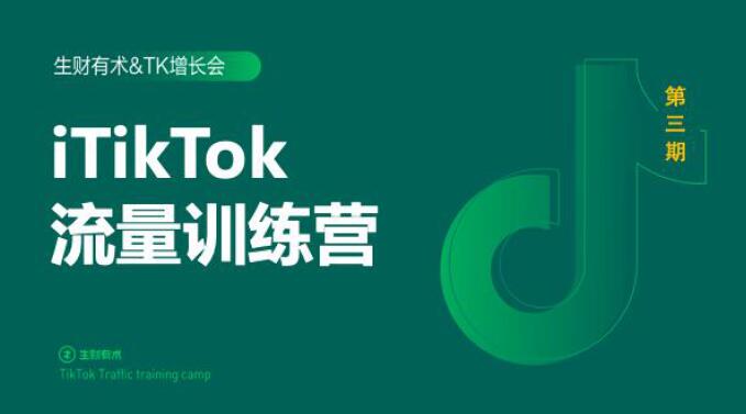 2020最新TikTok流量增长训练营（完结）附PPT