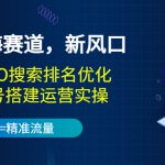 2022蓝海赛道，新风口：短视频SEO搜索排名优化+企业商家号搭建运营实操