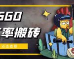 外面9800的CSGO汇率搬砖项目，一个月轻松赚几千【选品软件+详细教程】