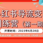 【推荐】小红书导流变现营，公域导私域，适用多数平台，一线实操实战团队总结，真正实战，全是细节！