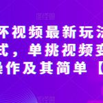 抖音情怀视频最新玩法，多种变现方式，单挑视频变现1000+，操作及其简单【揭秘】