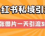 小红书私域引流，一张图片一天引流300+【揭秘】