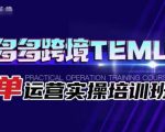 拼多多跨境TEMU爆单运营实操培训班，海外拼多多的选品、运营、爆单