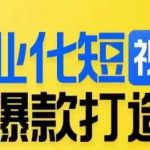 商业化短视频的爆款打造课，带你揭秘爆款短视频的底层逻辑