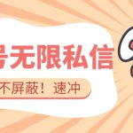 全球首发-视频号无限私信术-直接触达不屏蔽【揭秘】