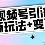 【玩法揭秘】视频号引流新玩法+变现思路，本玩法不限流不封号