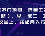 AI掘金冷门项目，流量主冷门赛道（最新），举一反三，玩法单日收益上，轻松月入万元【揭秘】