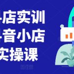 童装抖店实训营，抖音小店入门实操课