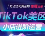 TikTok Shop美区小店进阶运营，抢占红利黄金期 嘎嘎出单