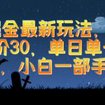 游戏掘金最新玩法，霸业手游单价30.单日单号变现1000+，小白一部手机即可【揭秘】