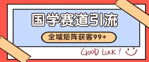 国学赛道精准拓客，自热矩阵日引99+ 获客SOP【揭秘】-林文副业站