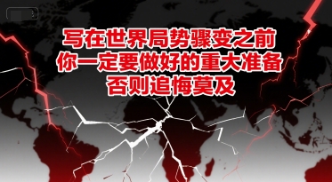 付费文章：写在世界局势骤变之前，你一定要做好的重大准备，否则追悔莫及-林文副业站
