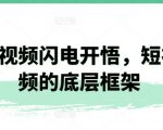 短视频闪电开悟，短视频的底层框架