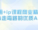 AI绘画+ip课程商业精品课，少走弯路的优质AI课