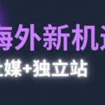2025出海新机遇(社媒+独立站)，海外新机遇，实现独立站的高效运营与出海