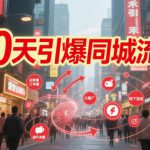 30天引爆同城流量：团购篇 认知篇 流量篇 来客篇 达人篇 老板人设IP篇 投流篇