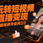 玩转短视频直播变现，把握视频号金风口