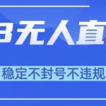 2025年TB无人直播带货10.0，全新技术，不违规，不封号，纯小白操作，日入1k【揭秘】