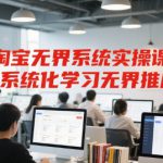 淘宝无界系统实操课程，系统化学习无界推广