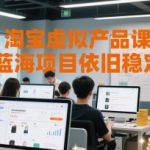 淘宝虚拟产品课，蓝海项目依旧稳定