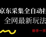 京东采集全自动挂G项目，全网最新玩法新手一天轻松5张【揭秘】