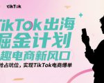TikTok出海掘金计划，兴趣电商新风口，出海抢占坑位，实现TikTok电商爆单