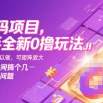 首码项目，快手全新0撸玩法，有快手就可以做，可矩阵放大，每天零碎时间搞个几张不是问题【揭秘】