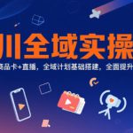 千川全域实操课，短视频+商品卡+直播，全域计划基础搭建，全面提升全域投放