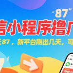 微信小程序看广告，单机一天87，新平台刚出几天，可批量操作，日入5张