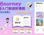 midjourney零基础入门到进阶课程，零基础学会AI绘画