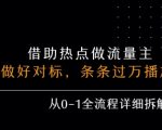 公众号流量主之景点吐槽，引发共鸣，条条过万播放，单篇收益50-3张，从0-1全流程详细拆解