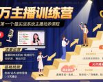 百万主播训练营，全网第一个最实战系统主播培养课程