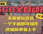 CSGO自动捡漏项目，最新独家玩法，一个手机即可操作，新手小白轻松月入1W+，操作简单易上手【揭秘】