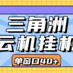 三角洲全自动挂G跑刀实操课程单窗口30+可批量矩阵操作不吃电脑配置开机就能干【揭秘】