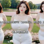 微胖女孩舞蹈AI视频制作提示词（含绘图词、视频词） 跳舞+视频教程