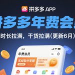 拼多多年费会员，实经验分享操，时长拉满，干货拉满(更新9月)