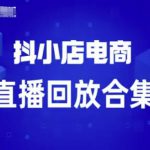 短视频电商：抖小店变现从0到盈利过直播回放