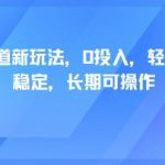 轻断食赛道新玩法，0投入，轻松月入1W 稳定，长期可操作