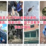 抖音某大V万物科普解说课程，可进抖音精选，独家内容，超干货教学，助你涨粉又賺钱