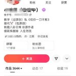 快手百万粉丝博主快手一刀不剪无脑搬运技术，几分钟就能搞定一条作品，条条过同框