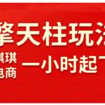 拼多多擎天柱玩法，从起链接逻辑、直通车考核、裂变商品等实操维度，教你快速起店且稳定获流（更新2026）