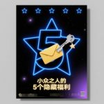 付费文章：小众之人的5个隐藏福利