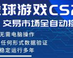 CS2游戏云自动操作，一键批量捡漏，稳健变现超久(可验证)，小白轻松入门，手机即可完成全部操作【揭秘】