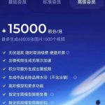 撸即梦积分技术，499充值得15000积分技术，效果自测，不保证百分百