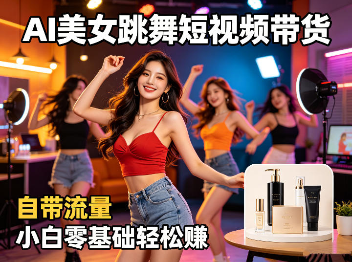 AI跳舞带货：小白也能轻松变现