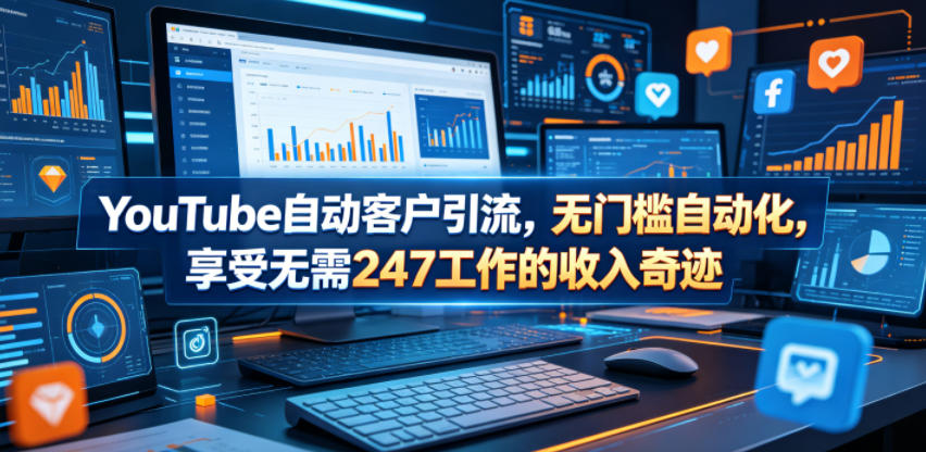 躺赚!YouTube自动引流,无需24/7工作,月入过万的秘密 revealed! 躺赚!YouTube自动引流,无需24/7工作,月入过万的秘密 revealed!