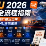 TEMU 2026从0-1全流程指南，真正实现从0到1稳定出单，轻松玩转TEMU跨境生意