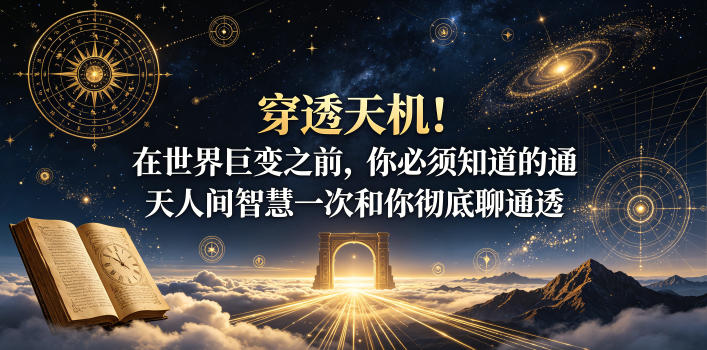 付费文章：穿透天机！在世界巨变之前，你必须知道的通天人间智慧一次和你彻底聊通透-水滴知识网