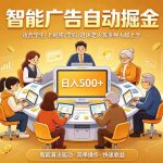 2026年最好做的项目：自动掘金项目，小白轻易上手，单日轻松收入500+【揭秘】