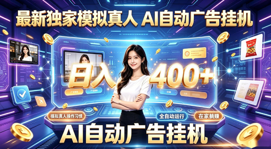 最新独家模拟真人，AI自动挂号挂G，日入400+，全程全自动运行，无需人工【揭秘】-水滴知识网